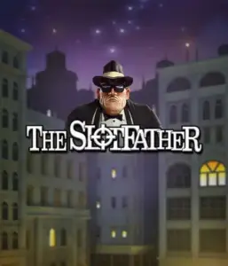 Enter the shadowy realm of The Slotfather game by Betsoft, showcasing a dominant mafia boss standing against a nocturnal cityscape. This graphic captures the gritty atmosphere of the organized crime, with the boss clad in a sharp black suit and fedora. Great for players who enjoy mafia stories, delivering a gripping escape. 