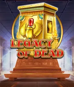 Play the Legacy of Dead game by Play'n GO featuring free spins and expanding symbols, beginning with $0.10 bets.